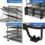 Simple Trending 7 Tier Desk File Organizer - Image 2