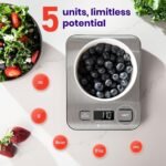 Etekcity Food Kitchen Scale, Digital Grams and Ounces for Baking, Cooking - Image 2